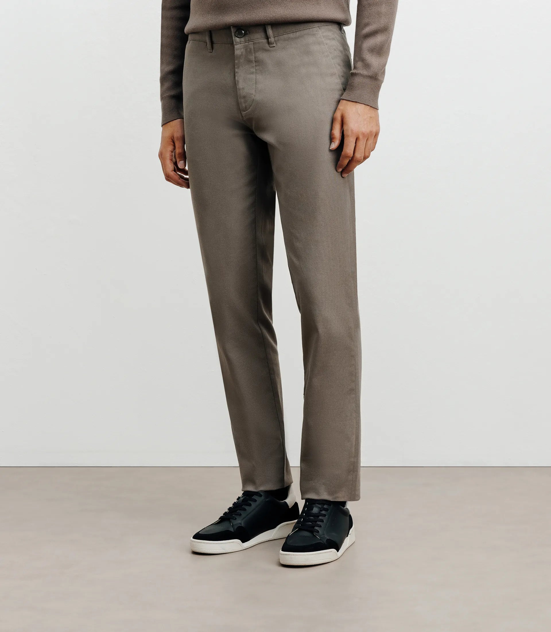 Pantalon armuré slim taupe - IZAC