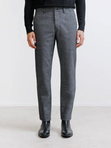 Pantalon carreaux anthracite