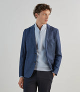 Veste casual bleu denim - IZAC