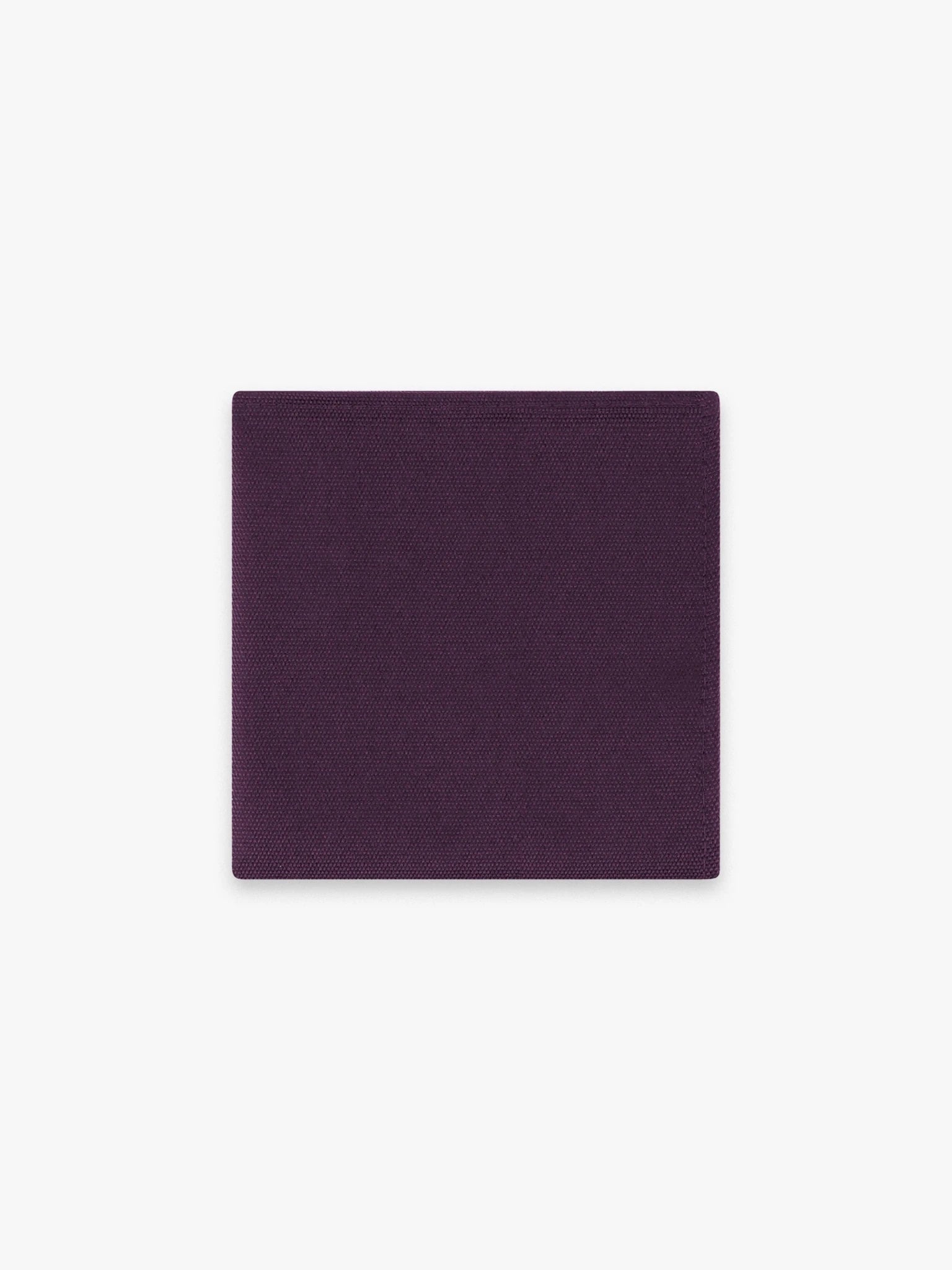 Pochette unie bordeaux