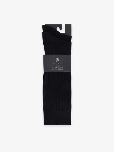 Pack de chaussettes côtelées marine