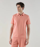 Polo col ouvert orange - IZAC