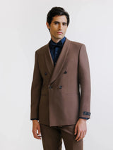 Costume croisé bronze