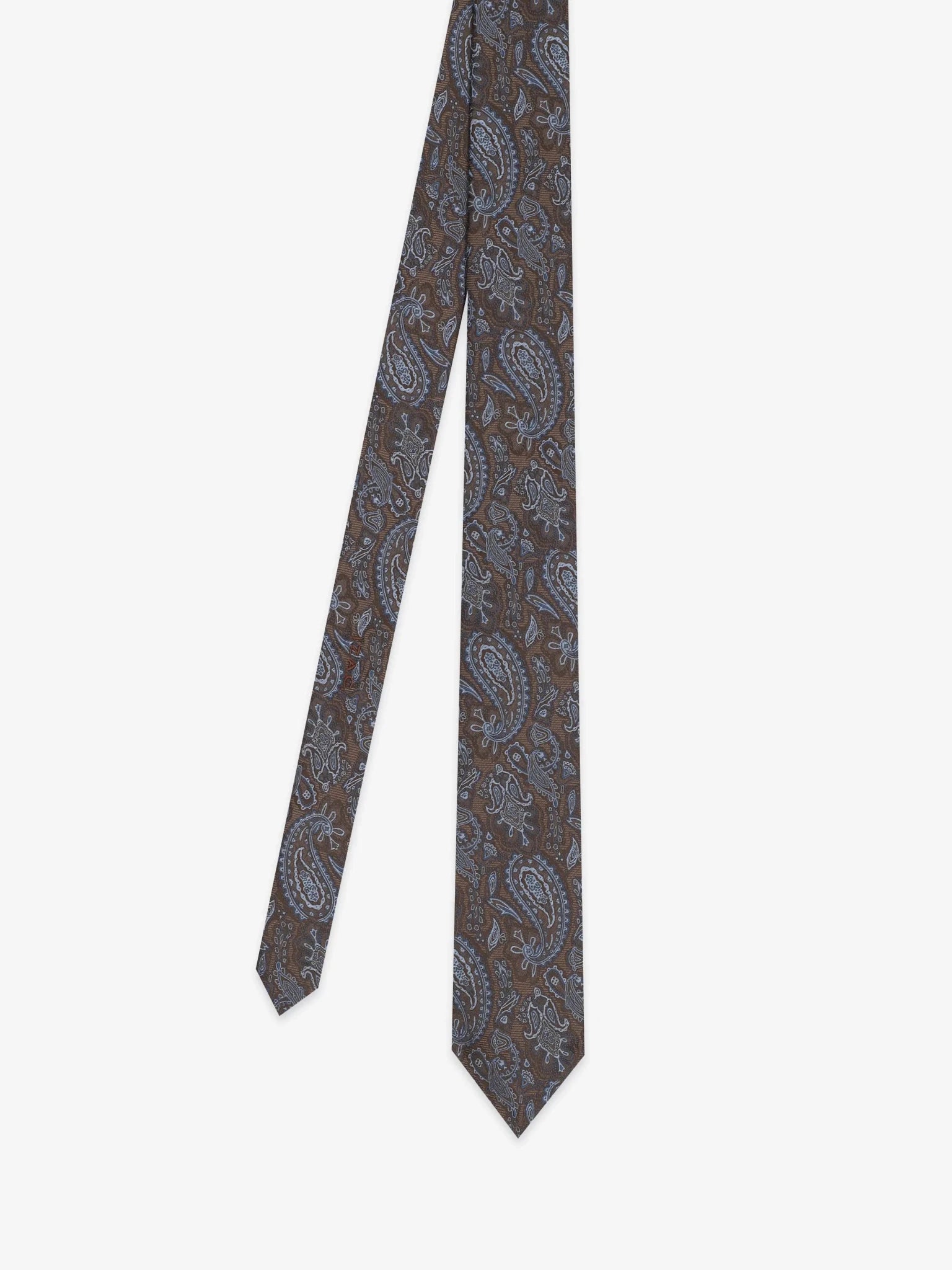 Brown novelty tie