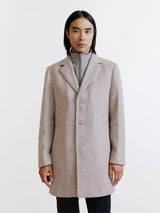 Manteau à parmenture amovible beige