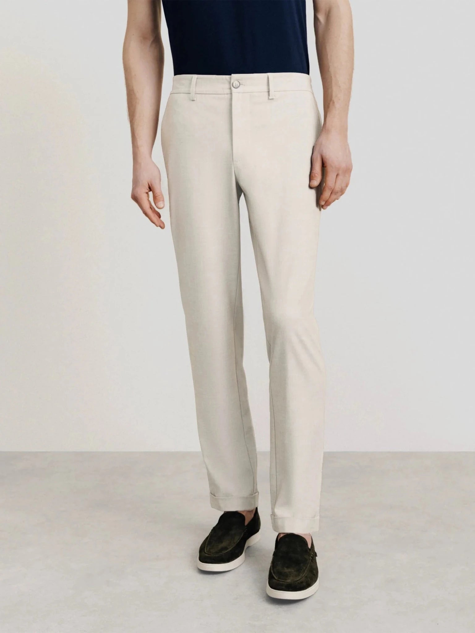 Pantalon casual écru - IZAC