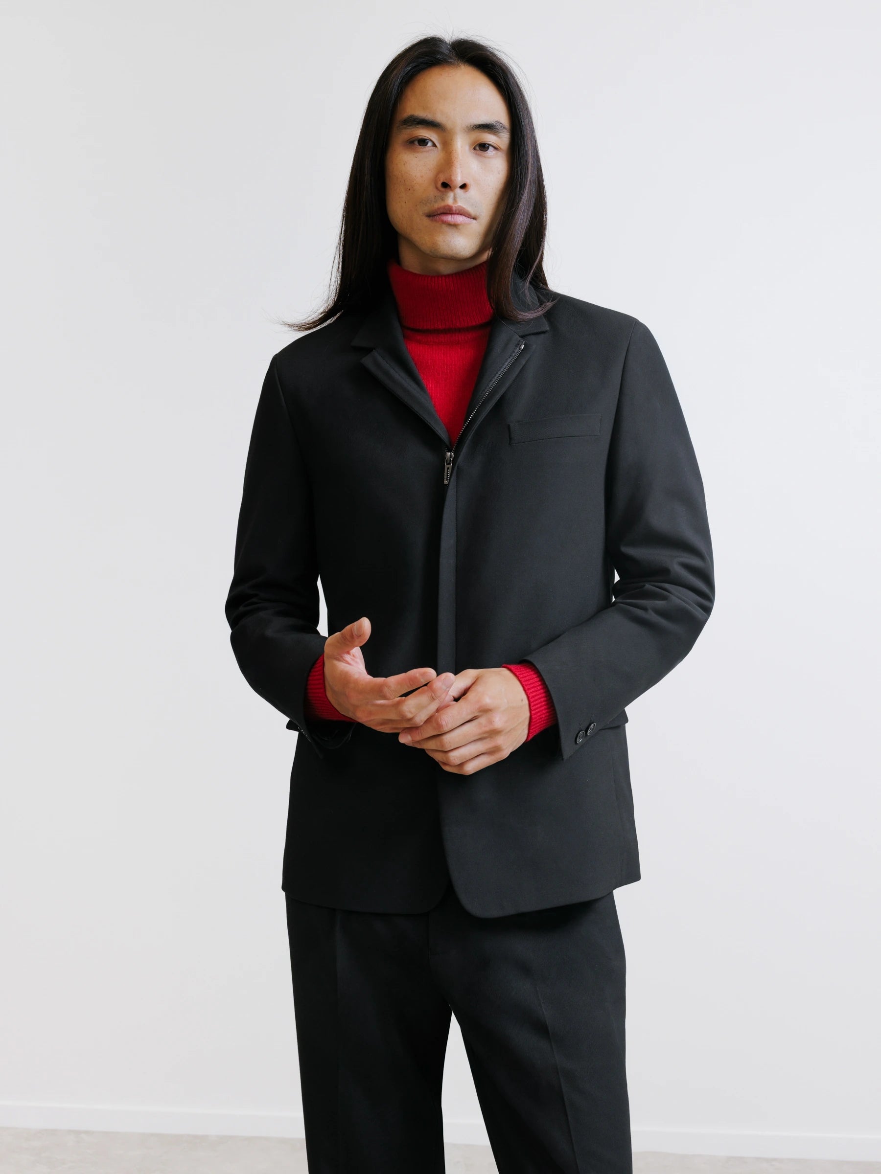 Black city jacket