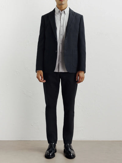 Black casual jacket