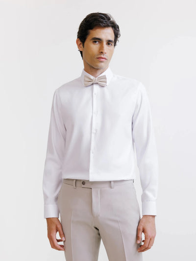 Chemise non iron blanche - IZAC
