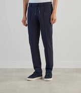 Pantalon ville en tissu technique marine - IZAC