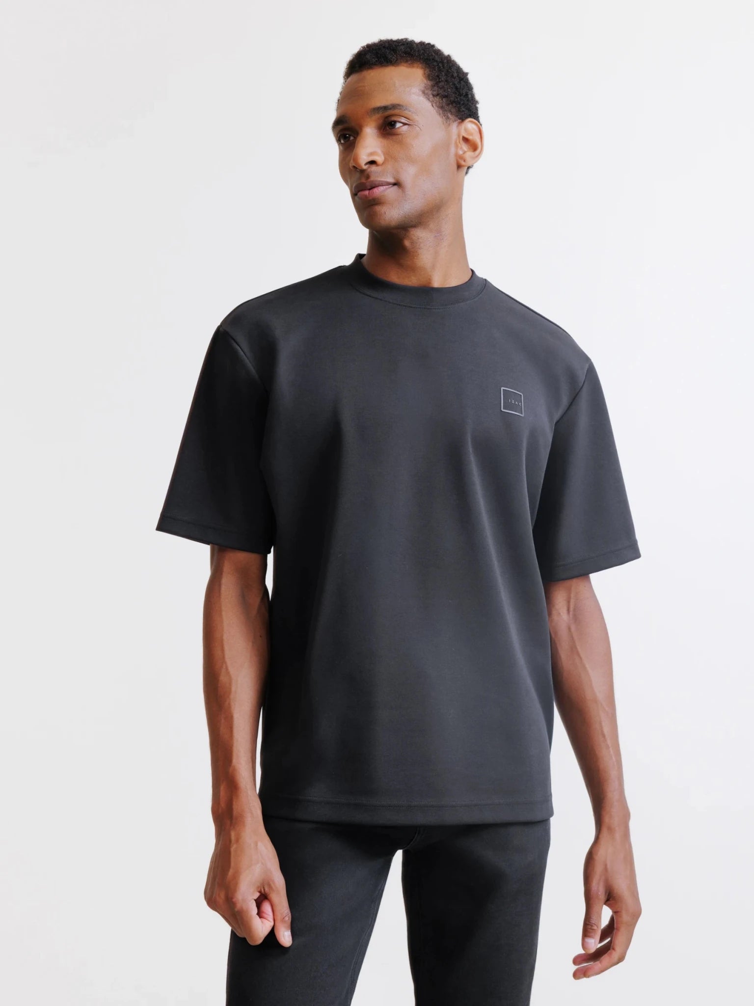 T-shirt oversize noir - IZAC