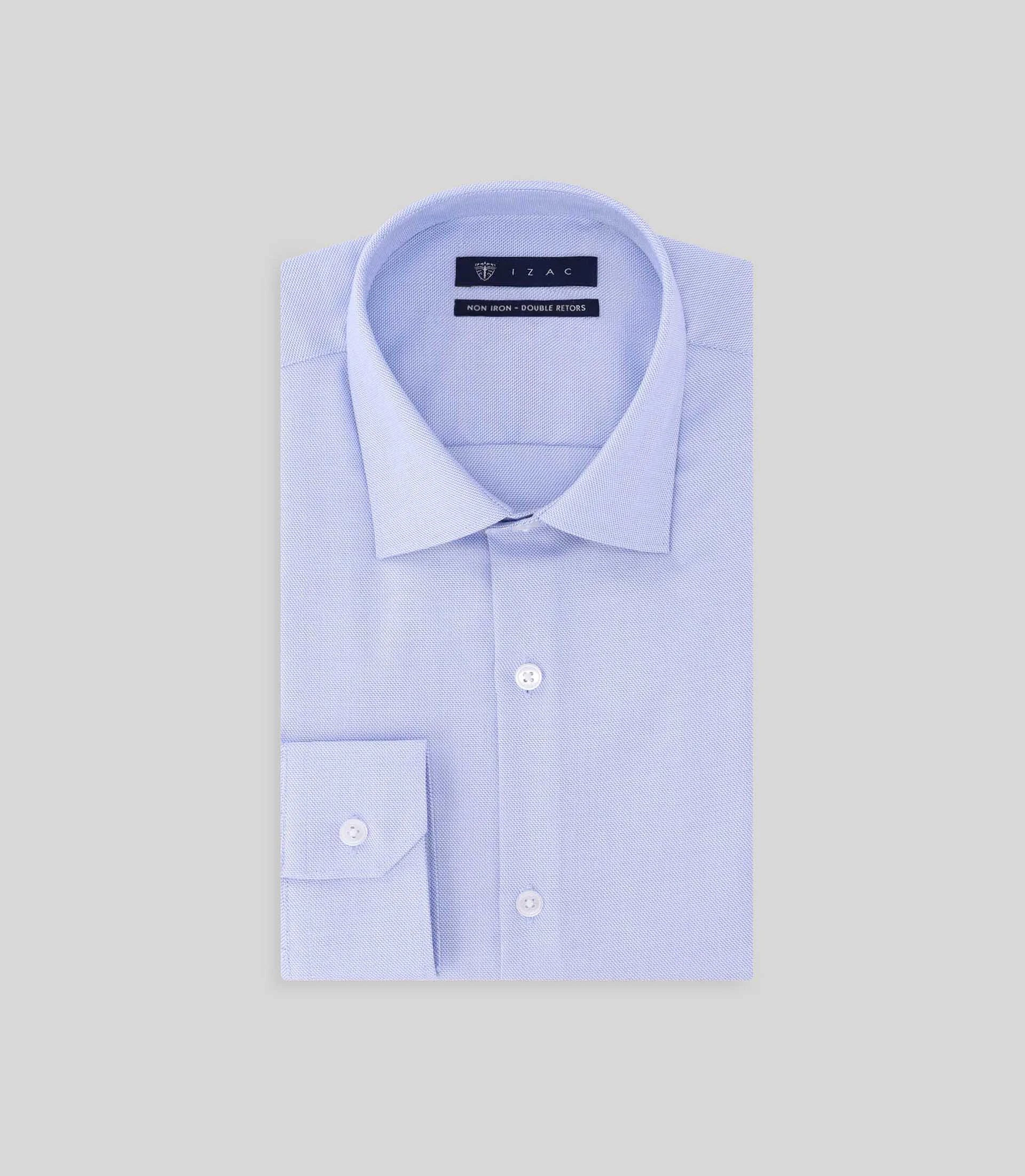 Chemise non iron ciel - IZAC