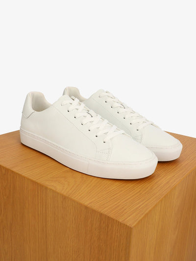Baskets en cuir blanche - IZAC