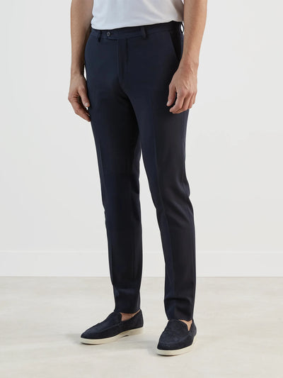 Navy washable dress trousers