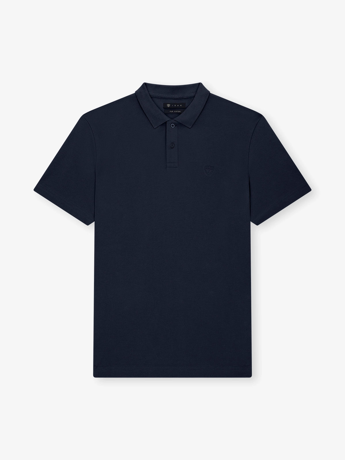 Polo piqué marine - IZAC