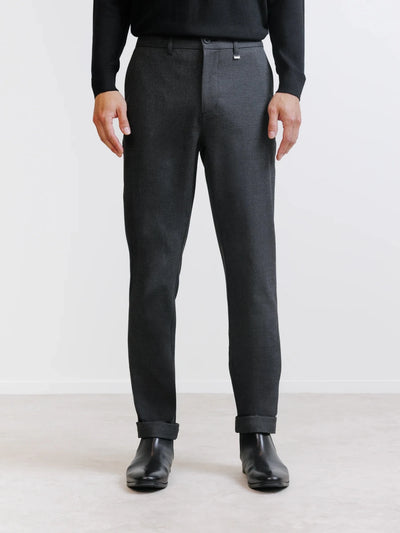 Pantalon casual noir - IZAC