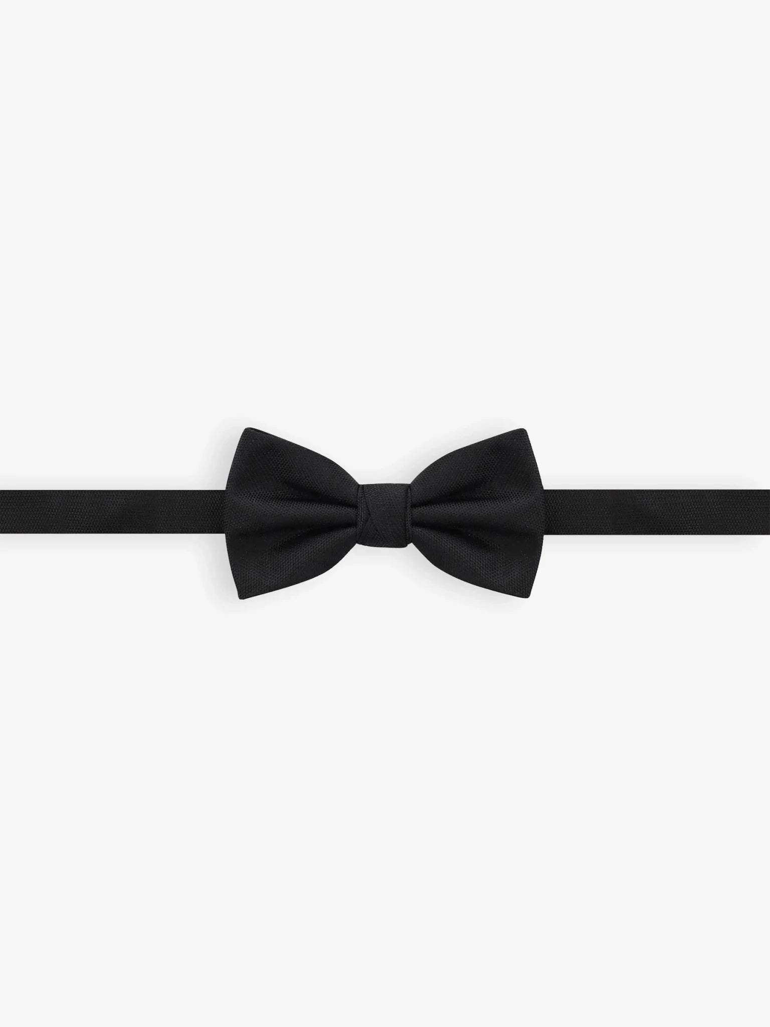 Noeud papillon uni noir - IZAC