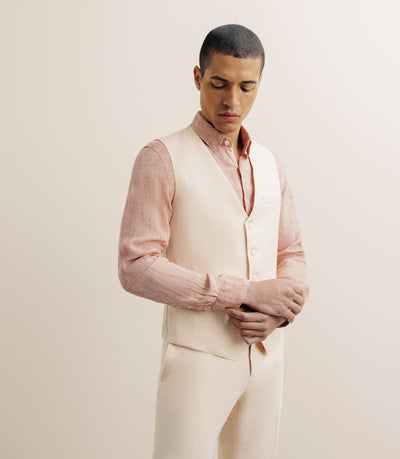 Gilet 100% lin pêche - IZAC