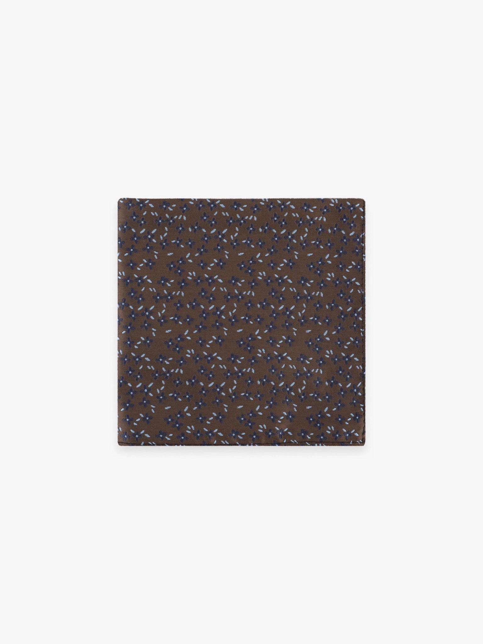 Pochette fantaisie marron - IZAC