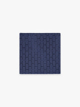 Fancy navy clutch bag