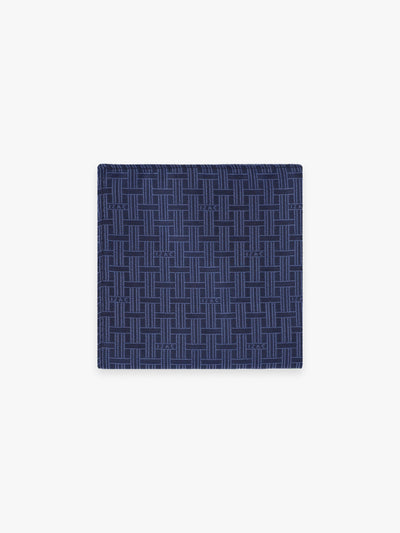 Fancy navy clutch bag