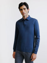 Polo non iron marine