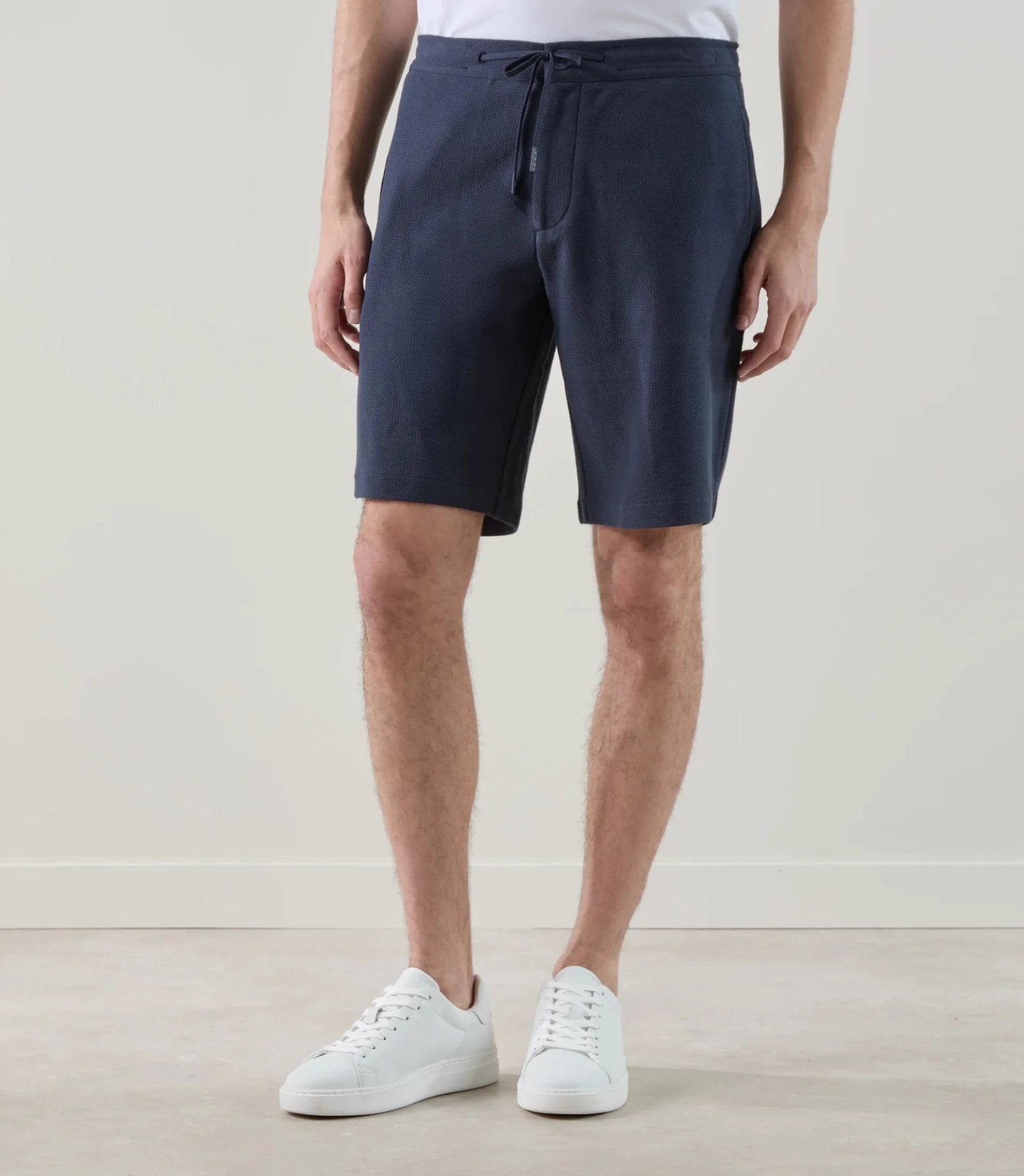 Bermuda en maille marine - IZAC