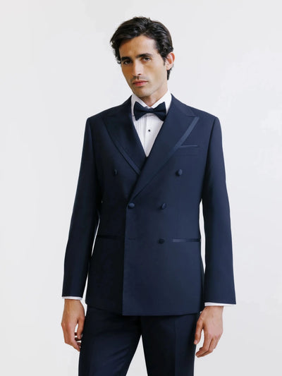 Costume croisé marine - IZAC