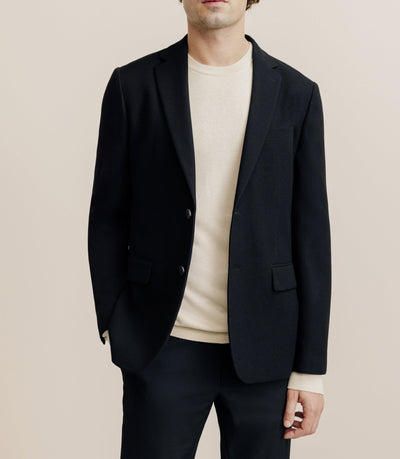 Veste casual armurée noire