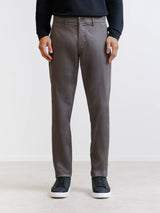 Chestnut stretch cotton pants