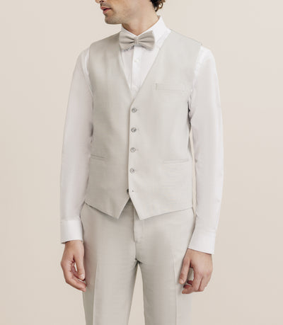 Gilet de costume mastic - IZAC