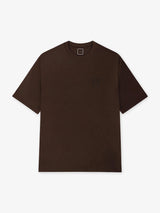 T-shirt à manches courtes oversize marron