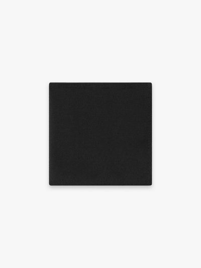 Pochette unie noire