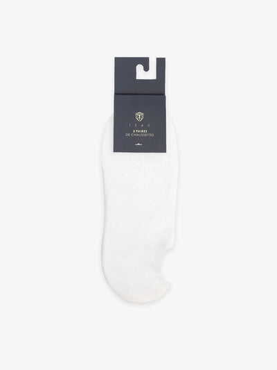 Pack de chaussettes courtes blanches - IZAC