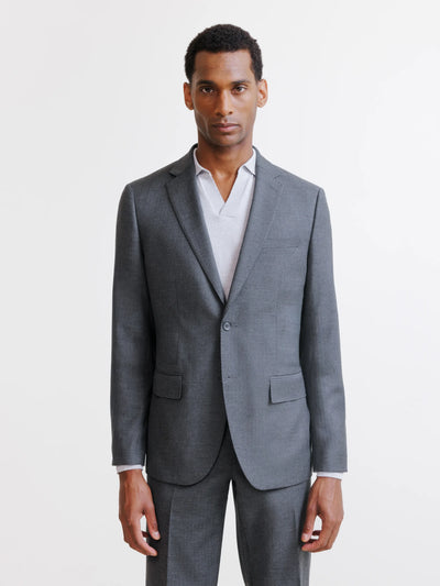2-button anthracite suit