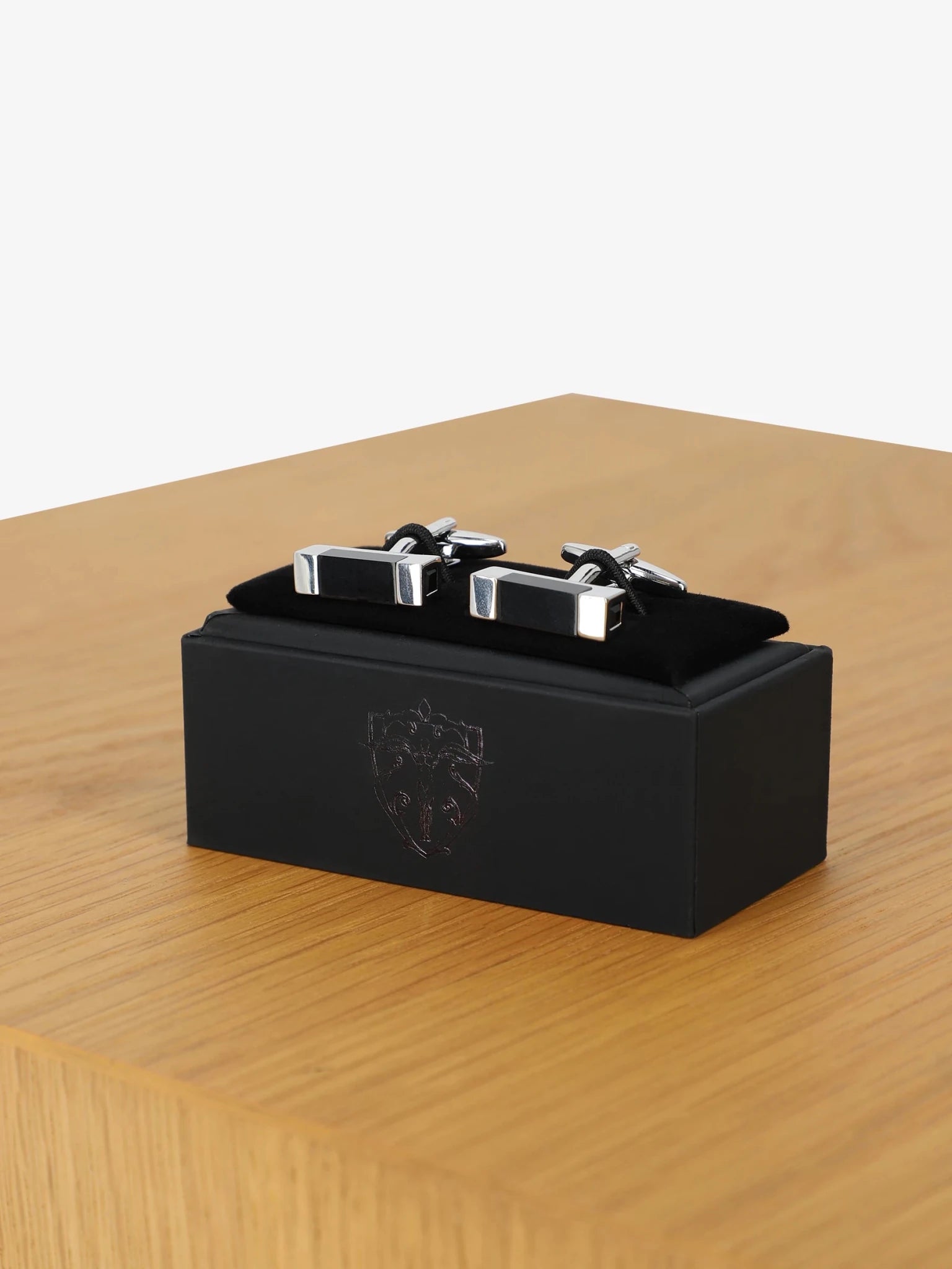 Boutons de manchette noirs - IZAC