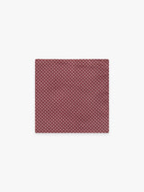 Pochette fantaisie bordeaux - IZAC