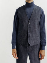 Navy city vest