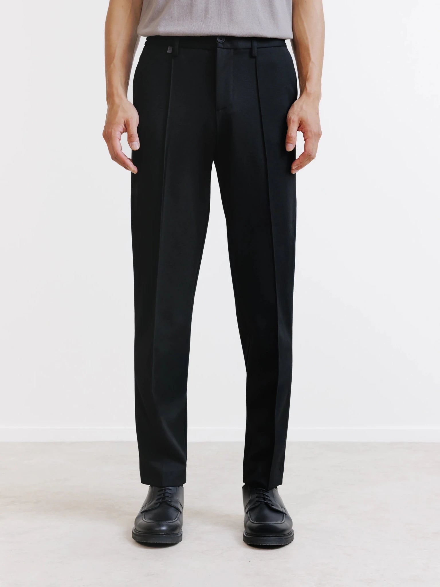 Pantalon en maille noir - IZAC