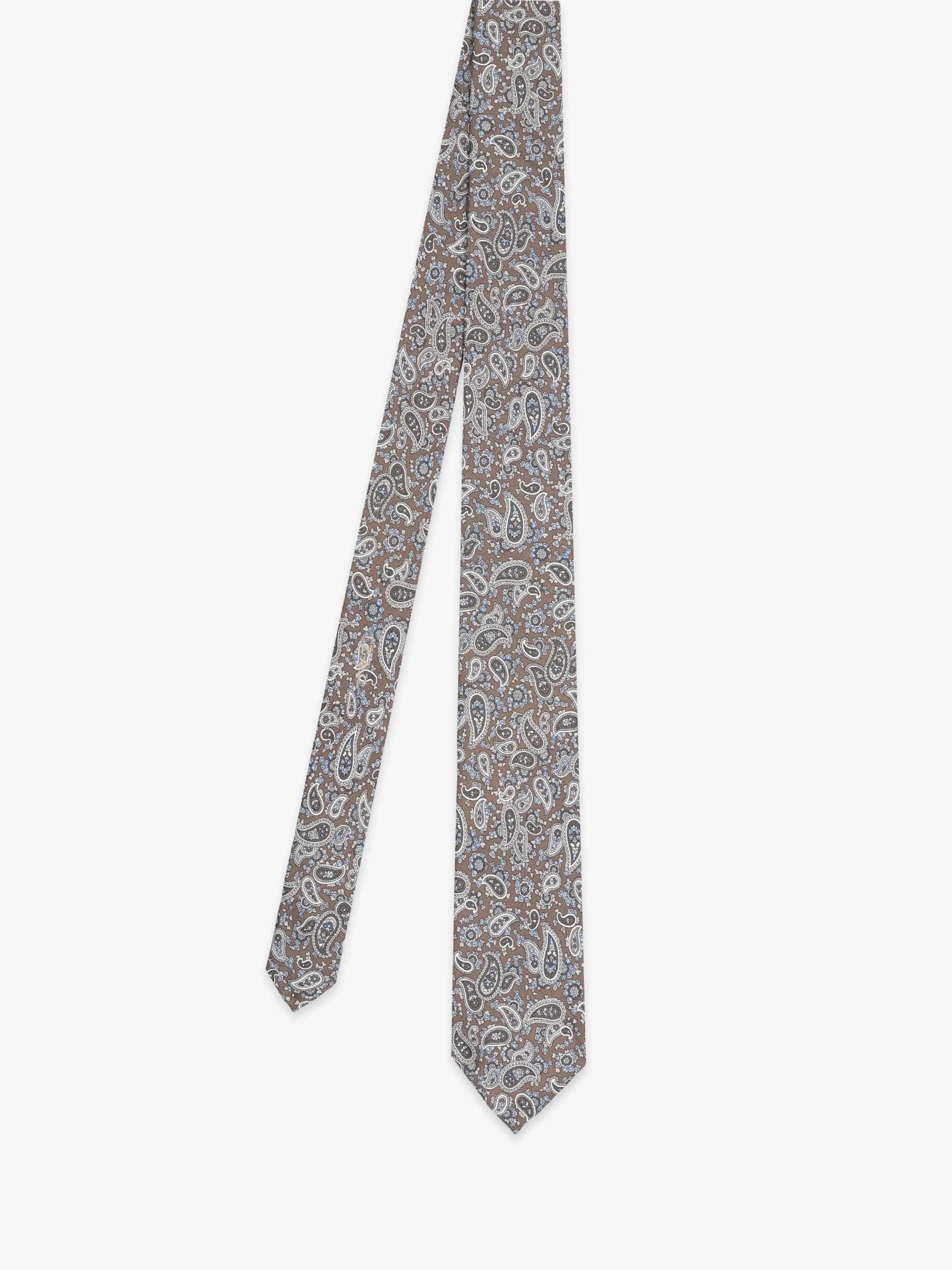 Brown novelty tie