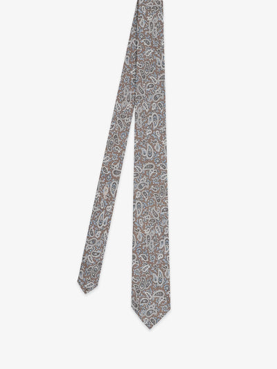 Brown novelty tie