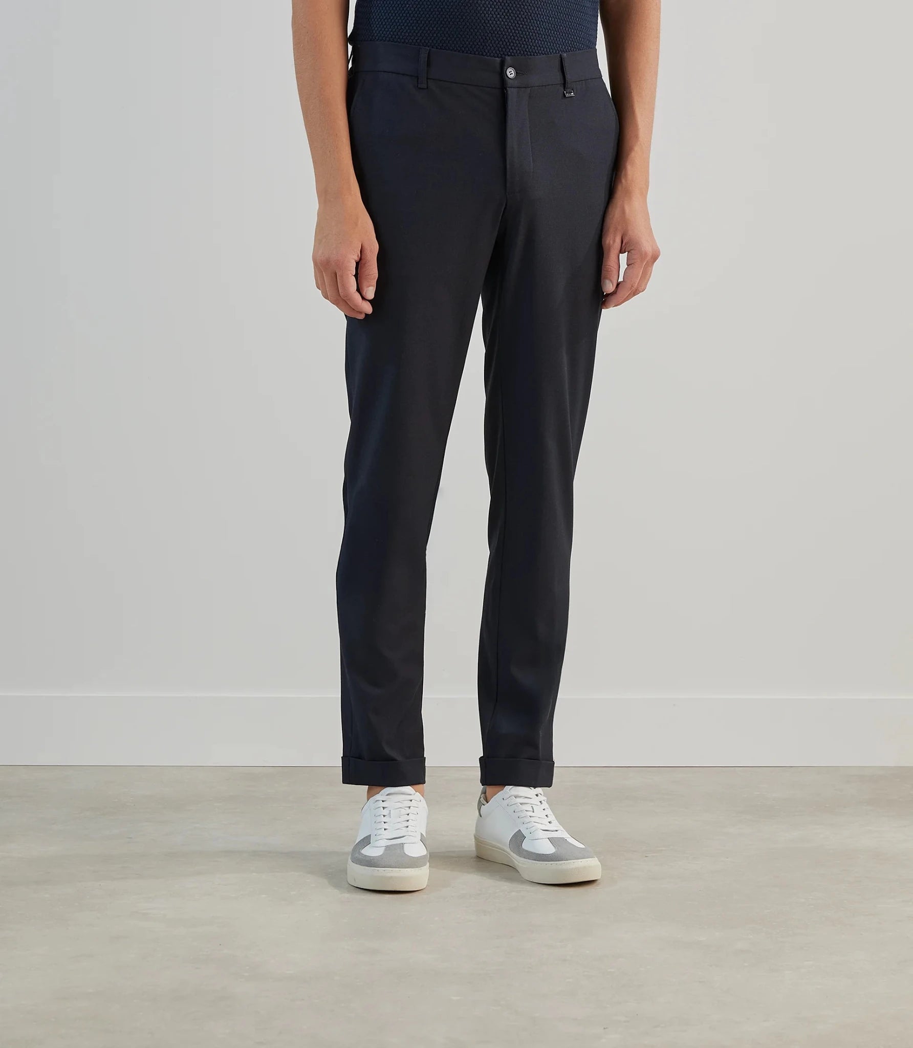 Pantalon confort élastique marine