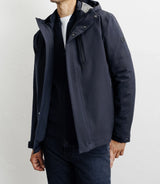Parka courte 3 en 1 marine