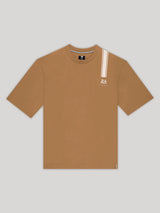 T-shirt col rond camel 24h Le Mans - IZAC