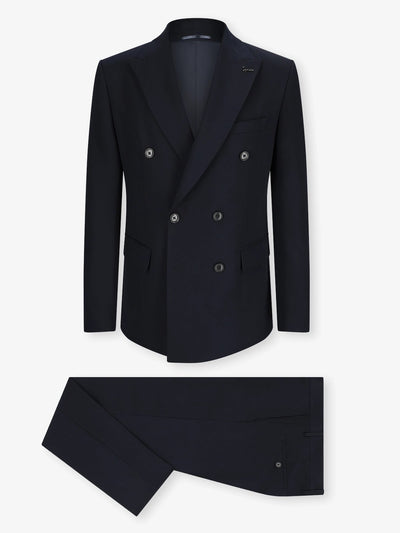Costume croisé marine - IZAC