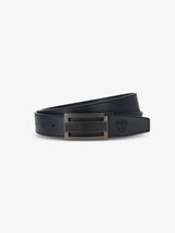 Reversible navy blue belt