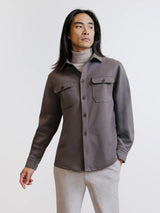 Taupe overshirt