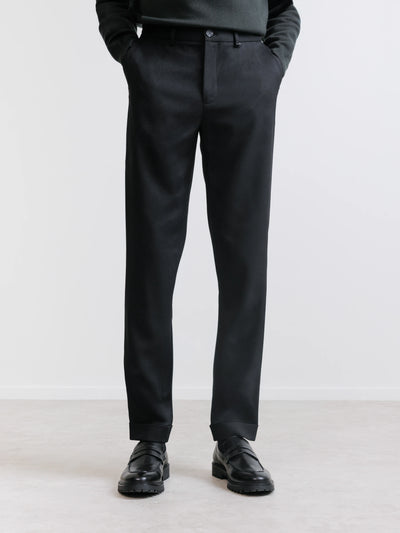 Black armored pants