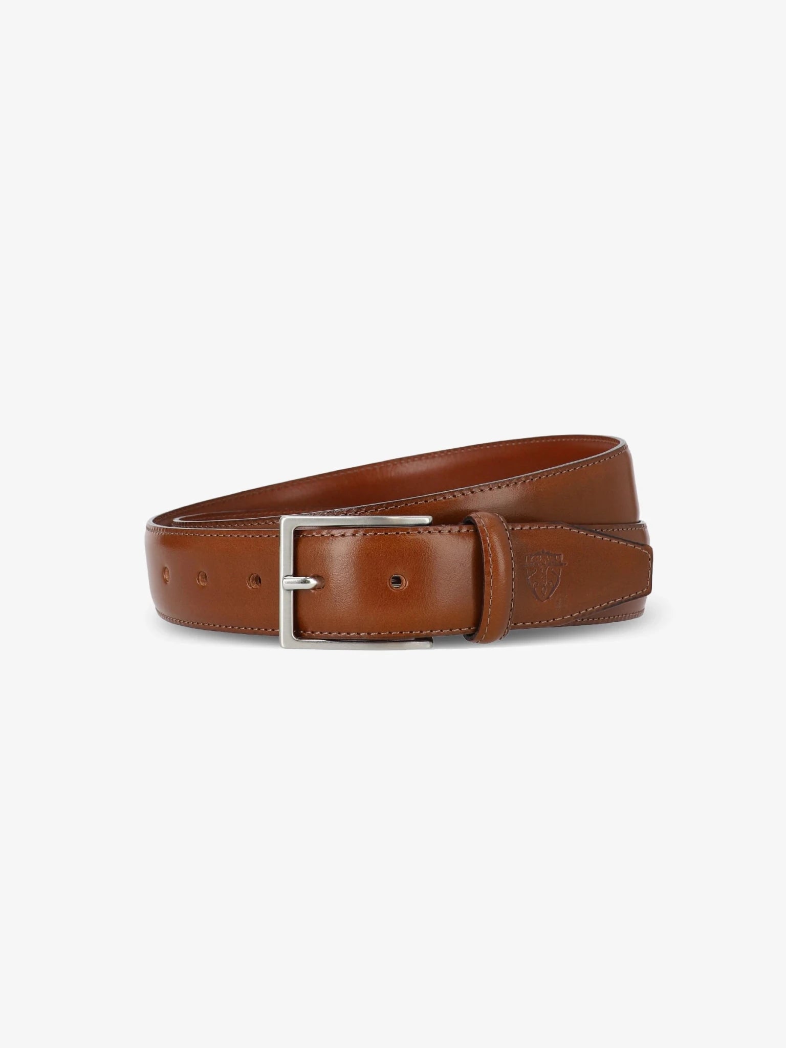 Ceinture en cuir camel - IZAC