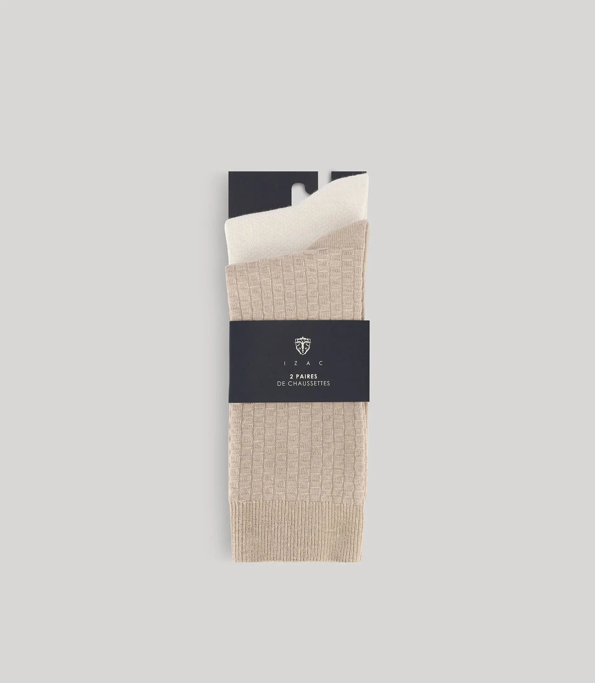 Pack de chaussettes beige - IZAC